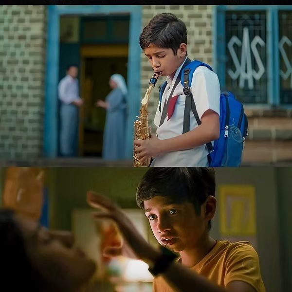 Season comparison post focused on the Tiwari family's children across both seasons.