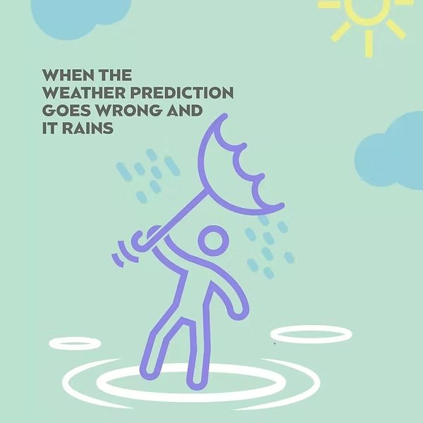 Third water-resistance demonstration post, built around unexpected weather.