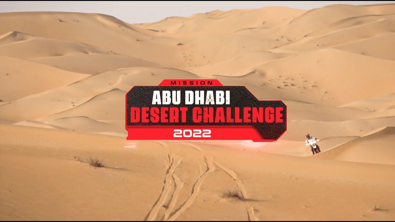 Poster frame from the Dominate The Dunes race film.